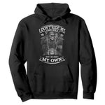 African American Motorcycle Skeleton Biker Hoodie - African Pride