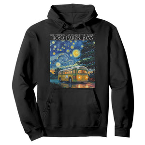 Rosa Parks Hoodie Starry Night Van Gogh Black History African
