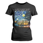 Rosa Parks T Shirt For Women Starry Night Van Gogh Black History African