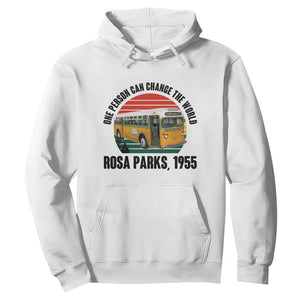 Rosa Parks Hoodie One Person Can Change The World