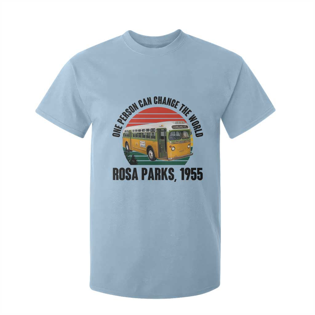 Rosa Parks T Shirt For Kid One Person Can Change The World