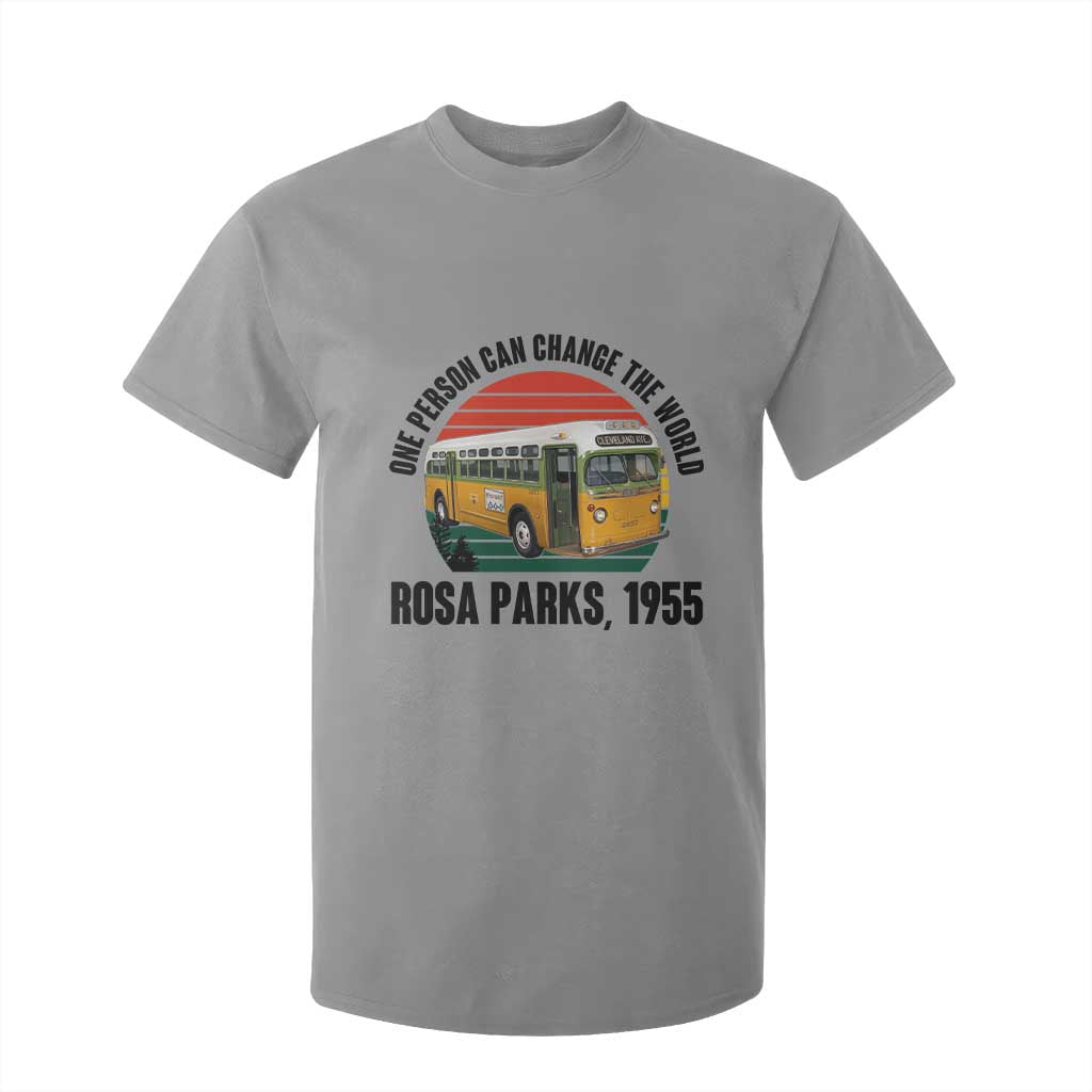 Rosa Parks T Shirt For Kid One Person Can Change The World
