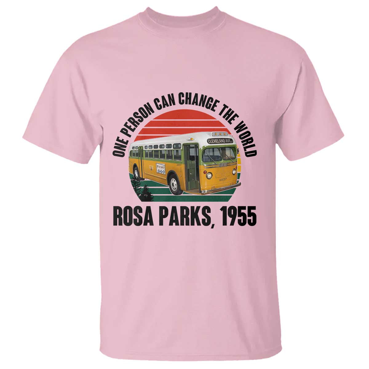 Rosa Parks T Shirt One Person Can Change The World