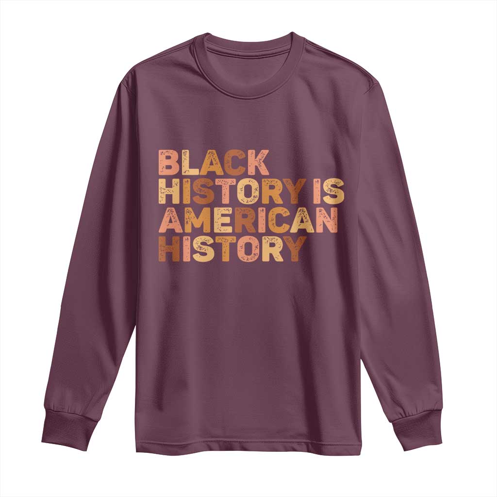 Black History Melanin African American Pride Long Sleeve Shirt - African Pride