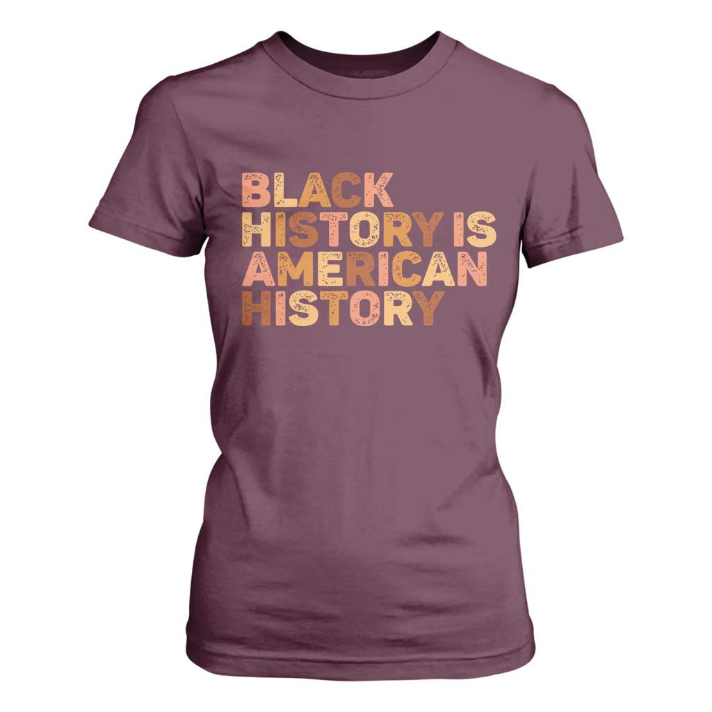Black History Melanin African American Pride T Shirt For Women - African Pride