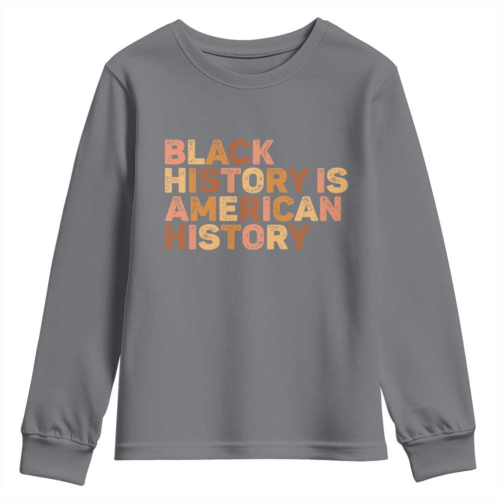 Black History Melanin African American Pride Youth Sweatshirt - African Pride