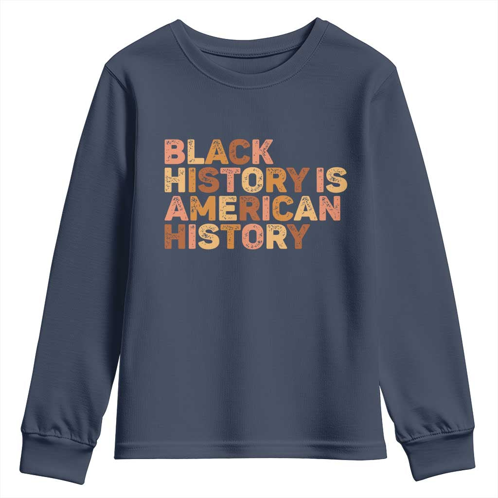Black History Melanin African American Pride Youth Sweatshirt - African Pride