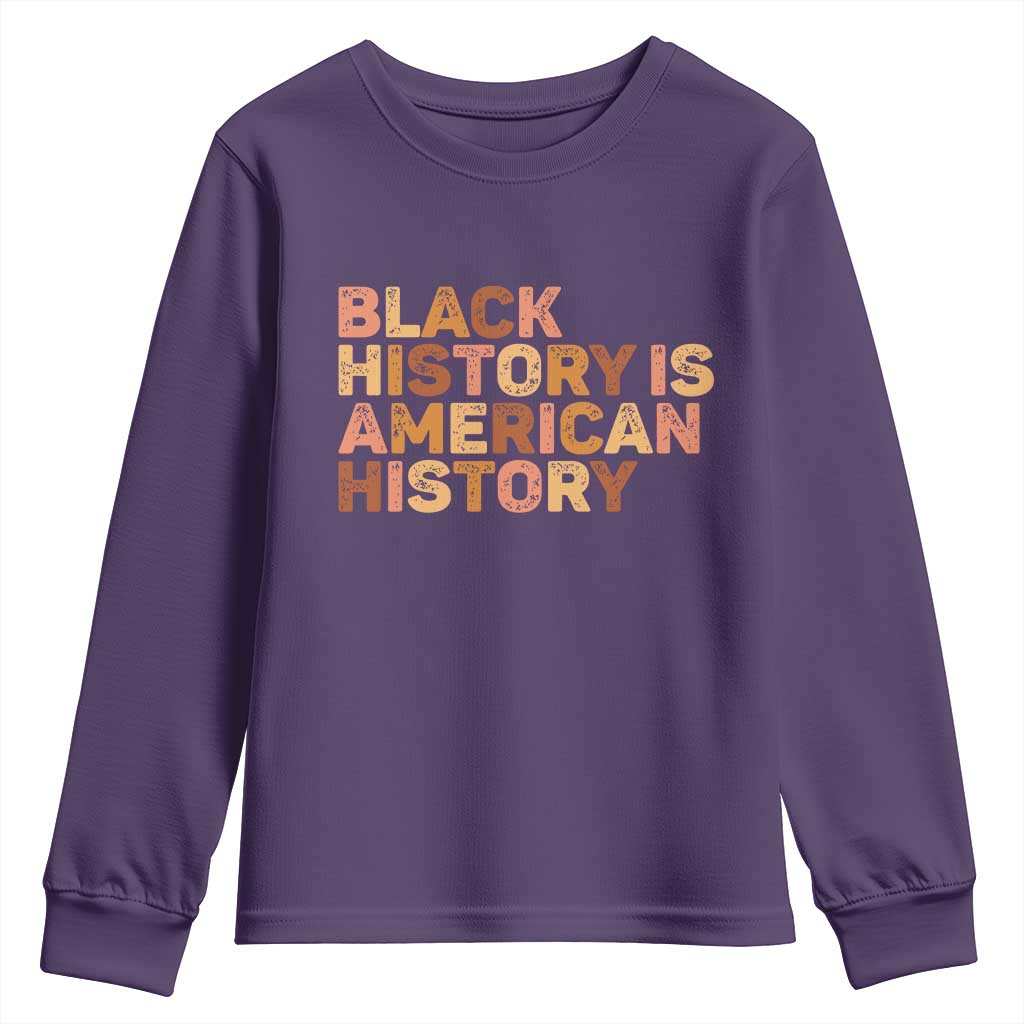 Black History Melanin African American Pride Youth Sweatshirt - African Pride