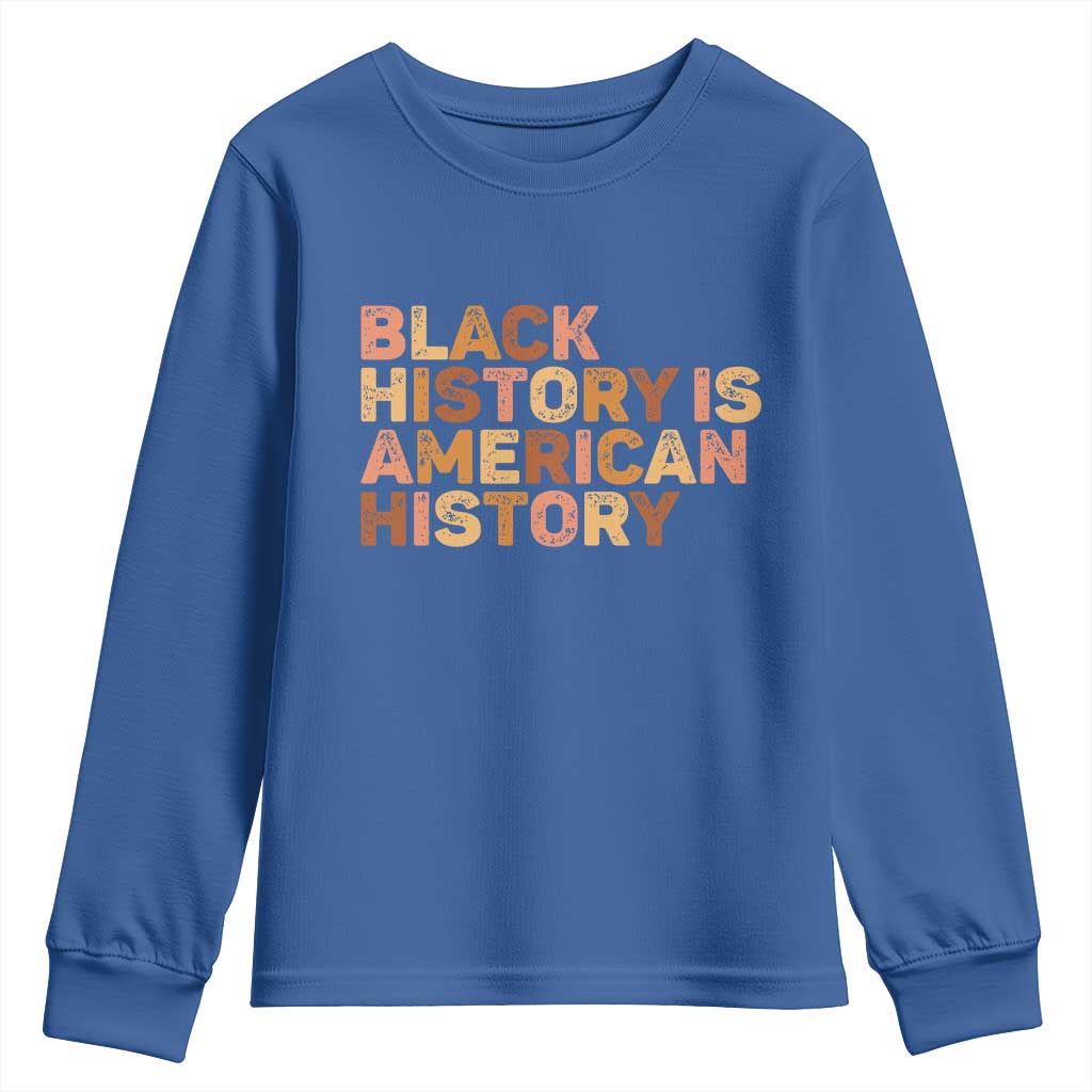 Black History Melanin African American Pride Youth Sweatshirt - African Pride