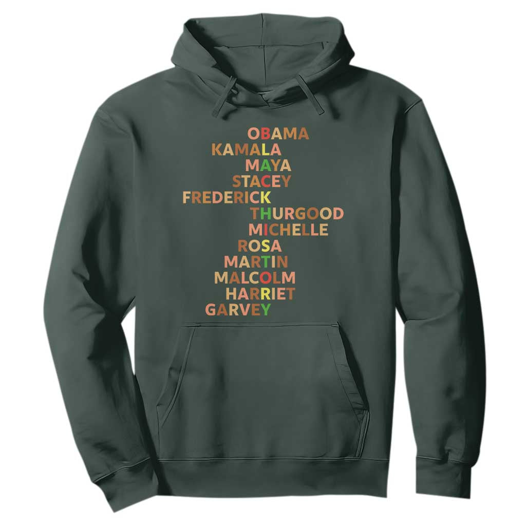 Black Leader History Melanin African American Pride Hoodie - African Pride