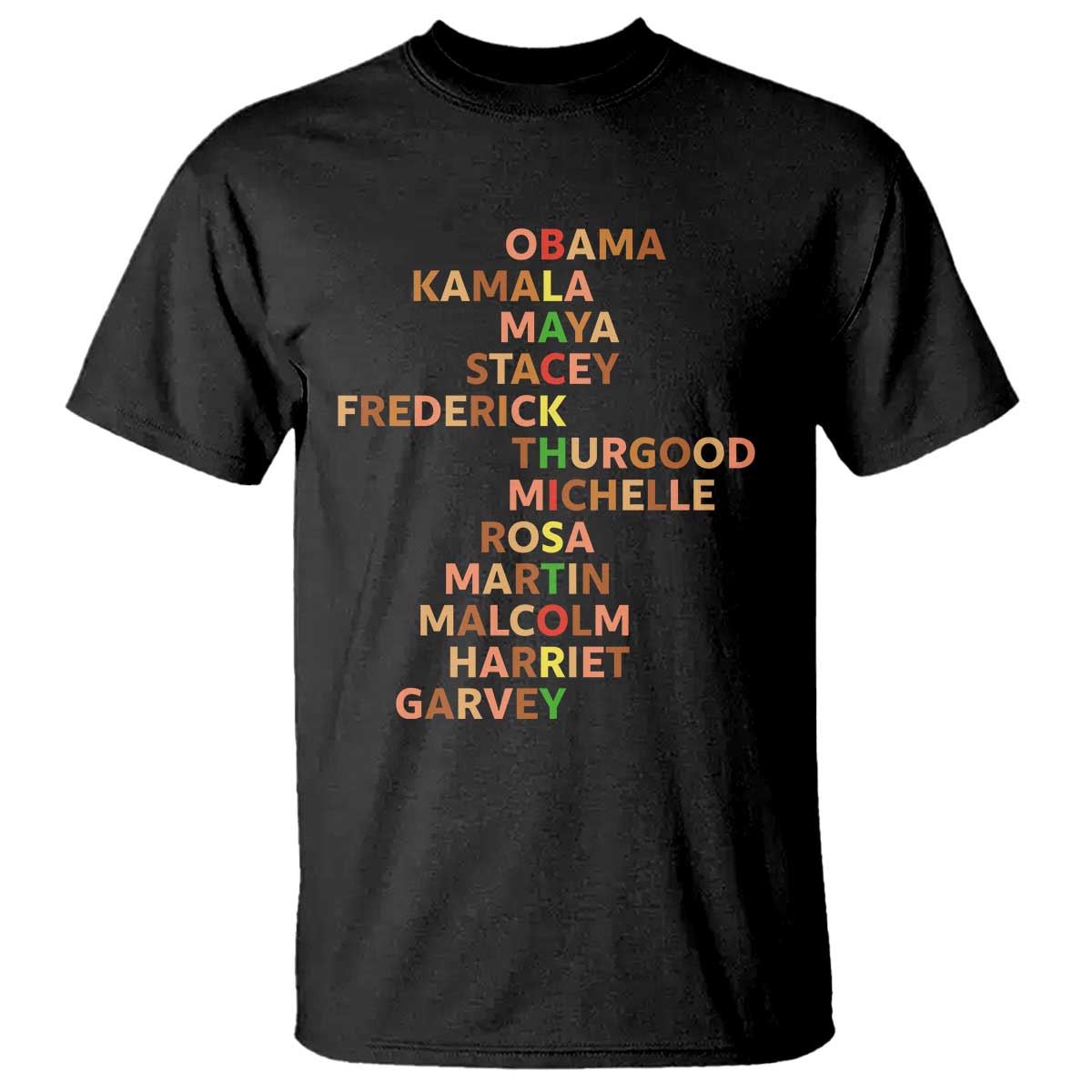 Black Leader History Melanin African American Pride T Shirt - African Pride