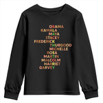 Black Leader History Melanin African American Pride Youth Sweatshirt - African Pride
