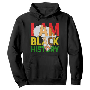 Black History Month African American Hoodie I Am Black History - African Pride