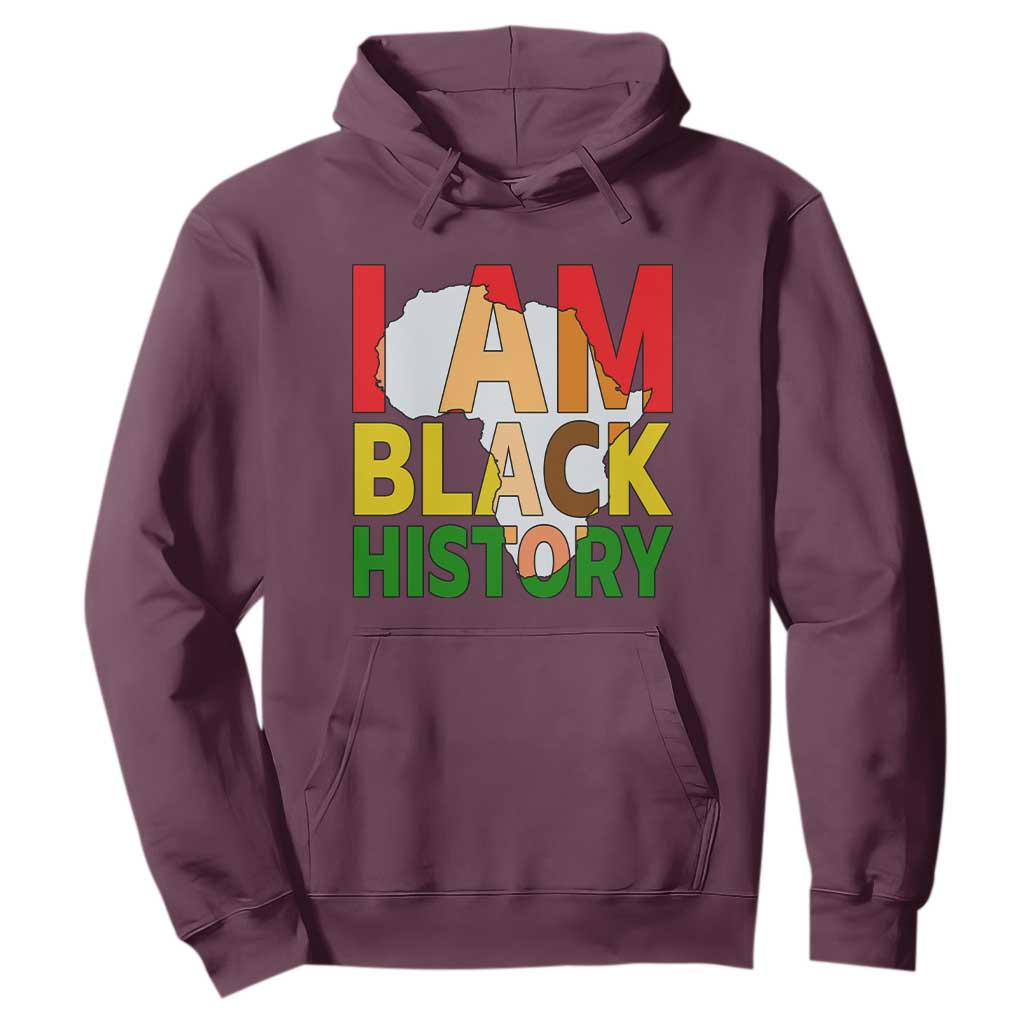 Black History Month African American Hoodie I Am Black History - African Pride