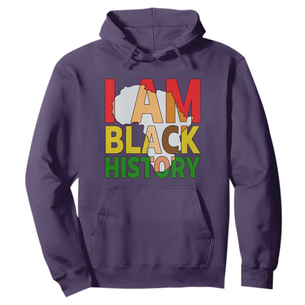 Black History Month African American Hoodie I Am Black History - African Pride
