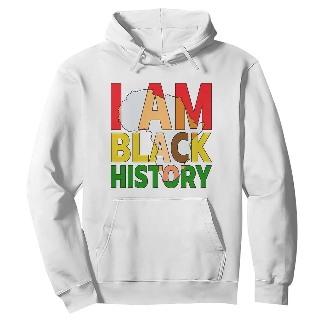 Black History Month African American Hoodie I Am Black History - African Pride