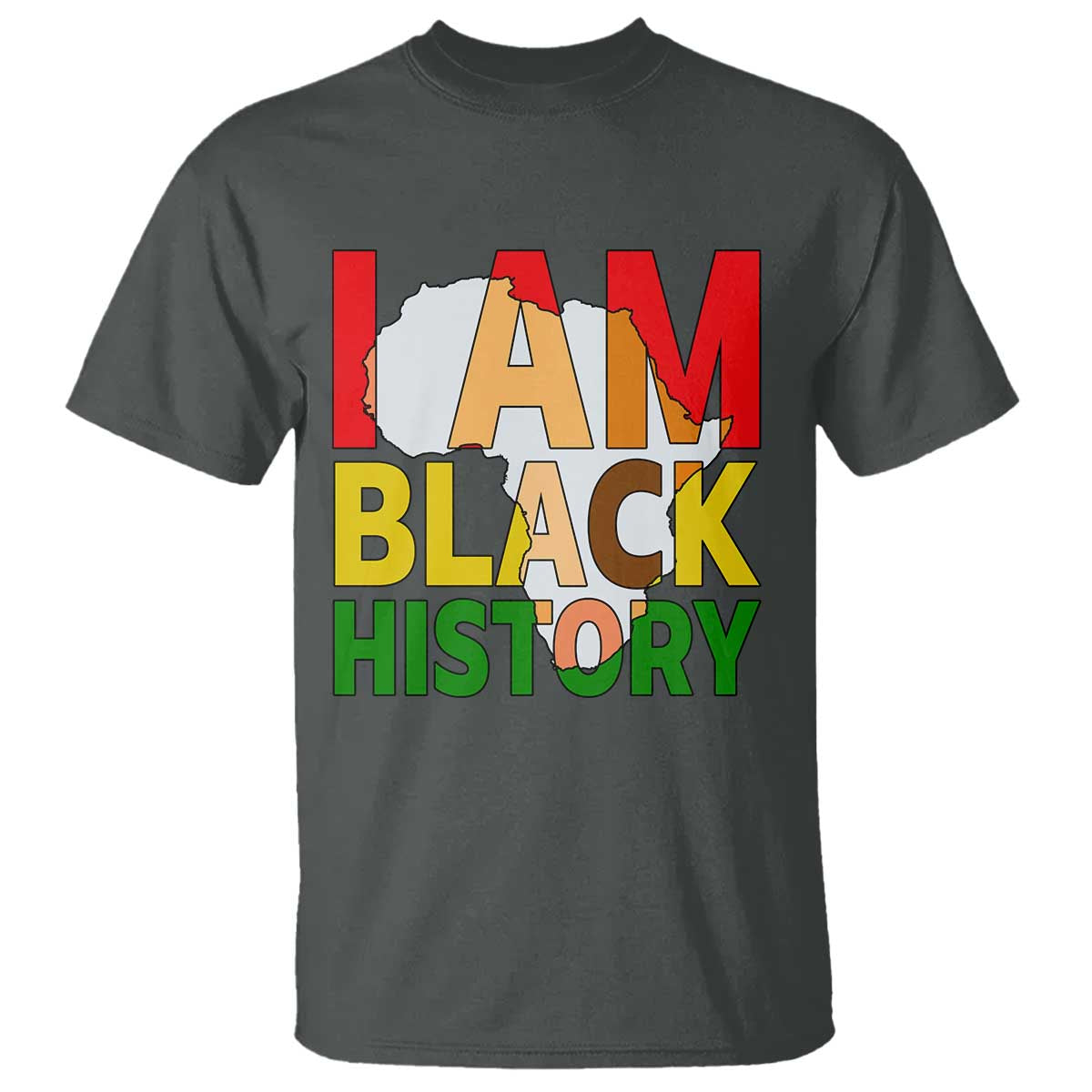 Black History Month African American T Shirt I Am Black History - African Pride