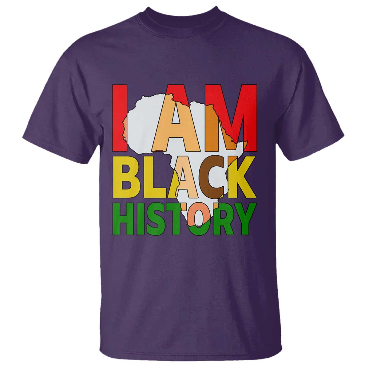 Black History Month African American T Shirt I Am Black History - African Pride