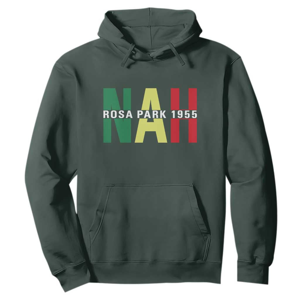 Nah Rosa Parks Quote Hoodie Black Movement Protest - African Pride