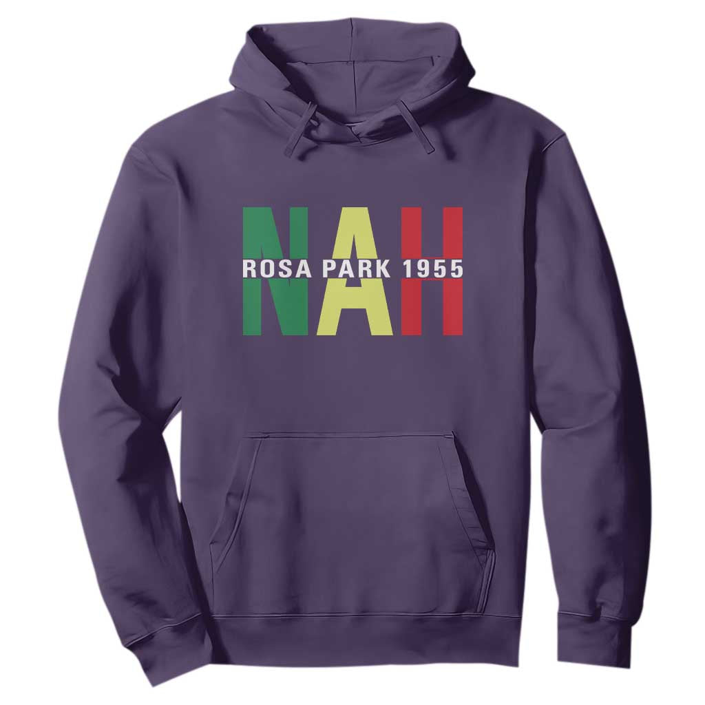 Nah Rosa Parks Quote Hoodie Black Movement Protest - African Pride