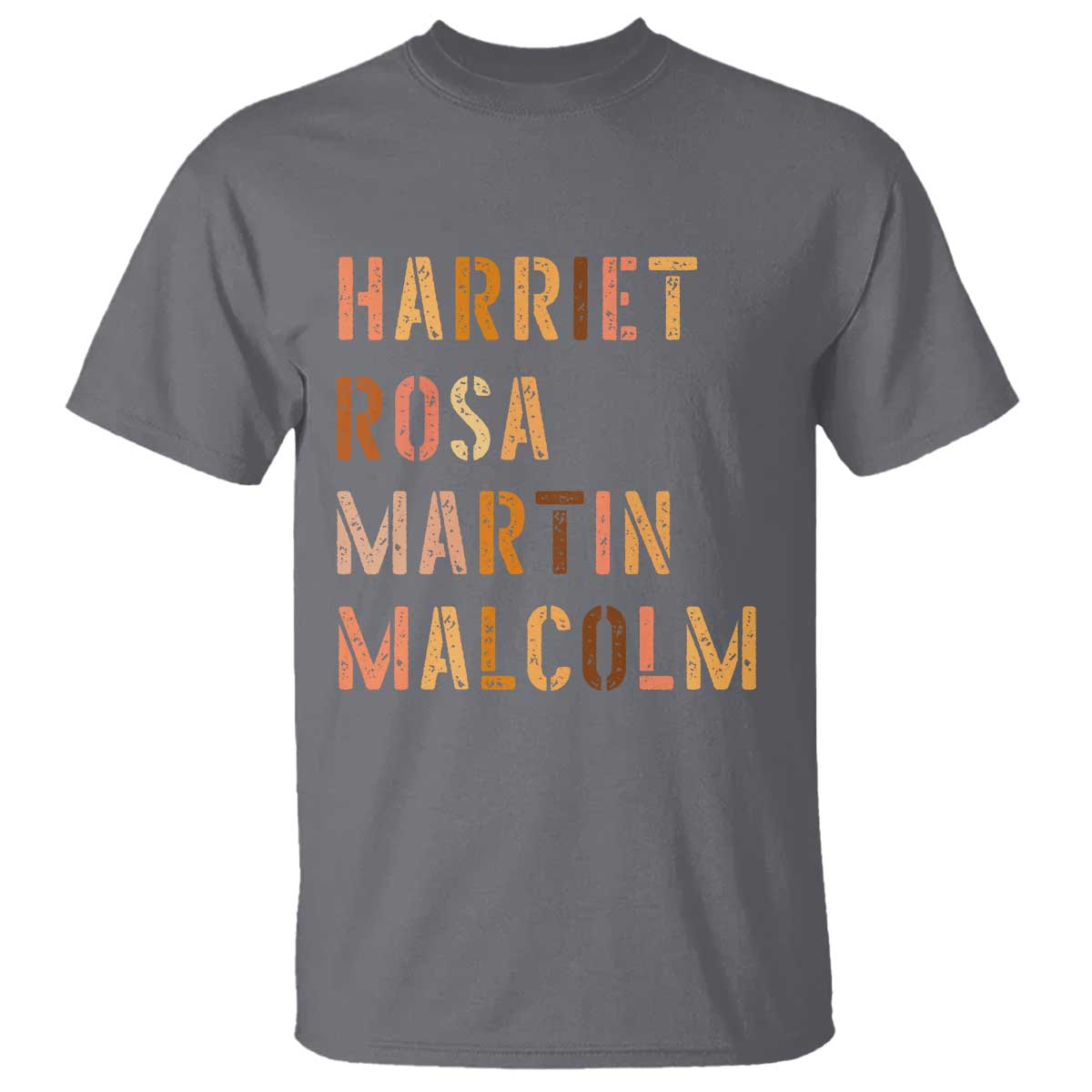 Black History Leaders T Shirt Harriet Rosa Martin Malcolm - African Pride