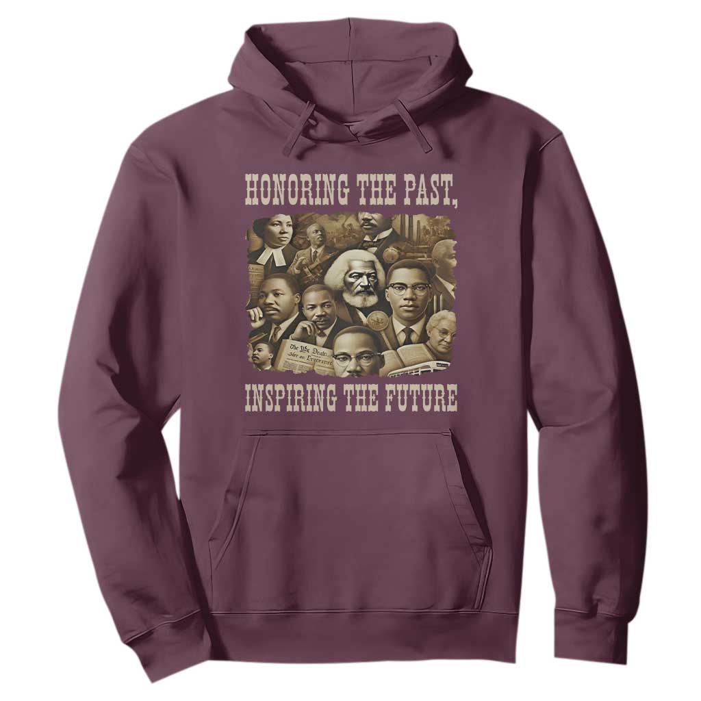 Honoring The Past Inspiring The Future Hoodie Black History Month - African Pride