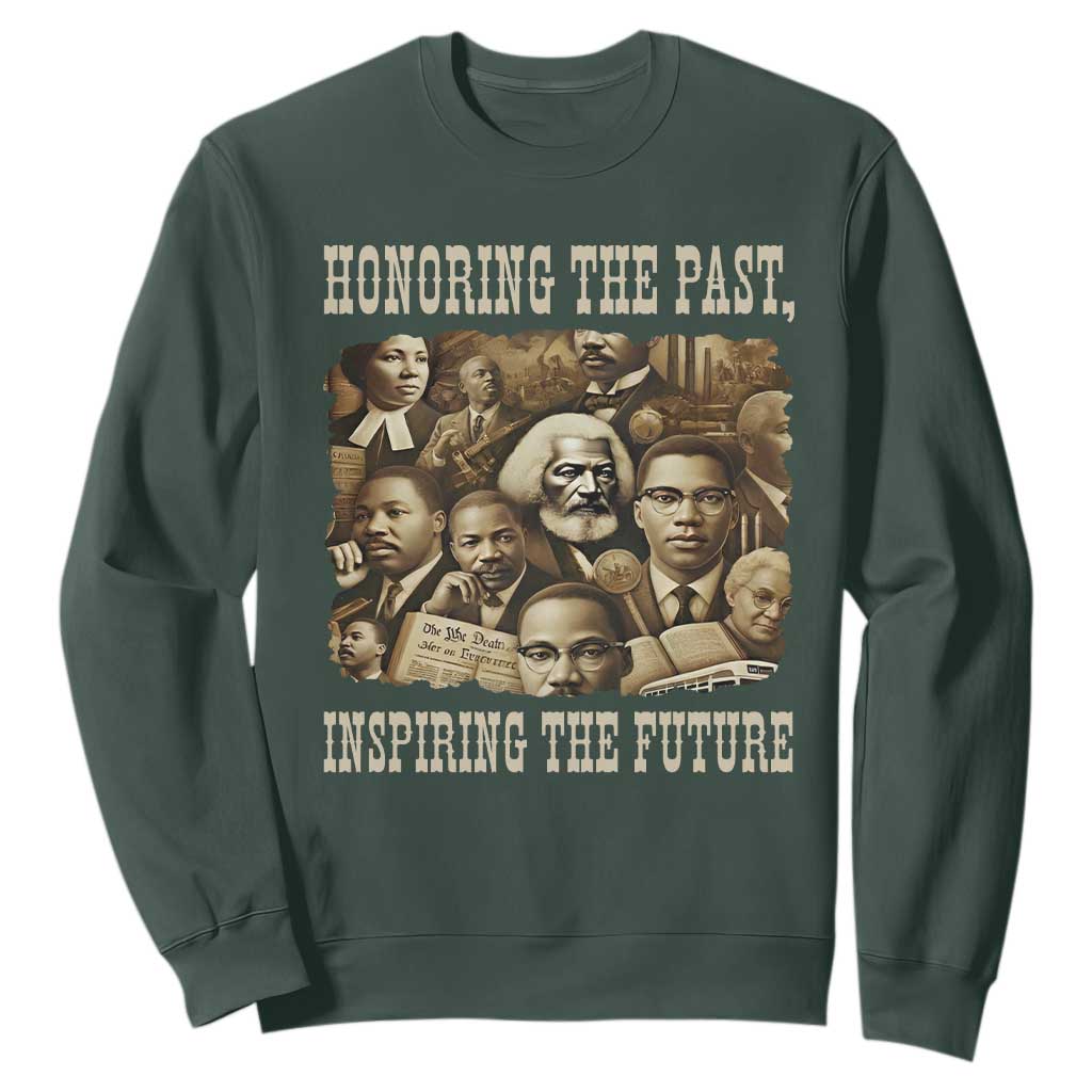 Honoring The Past Inspiring The Future Sweatshirt Black History Month - African Pride