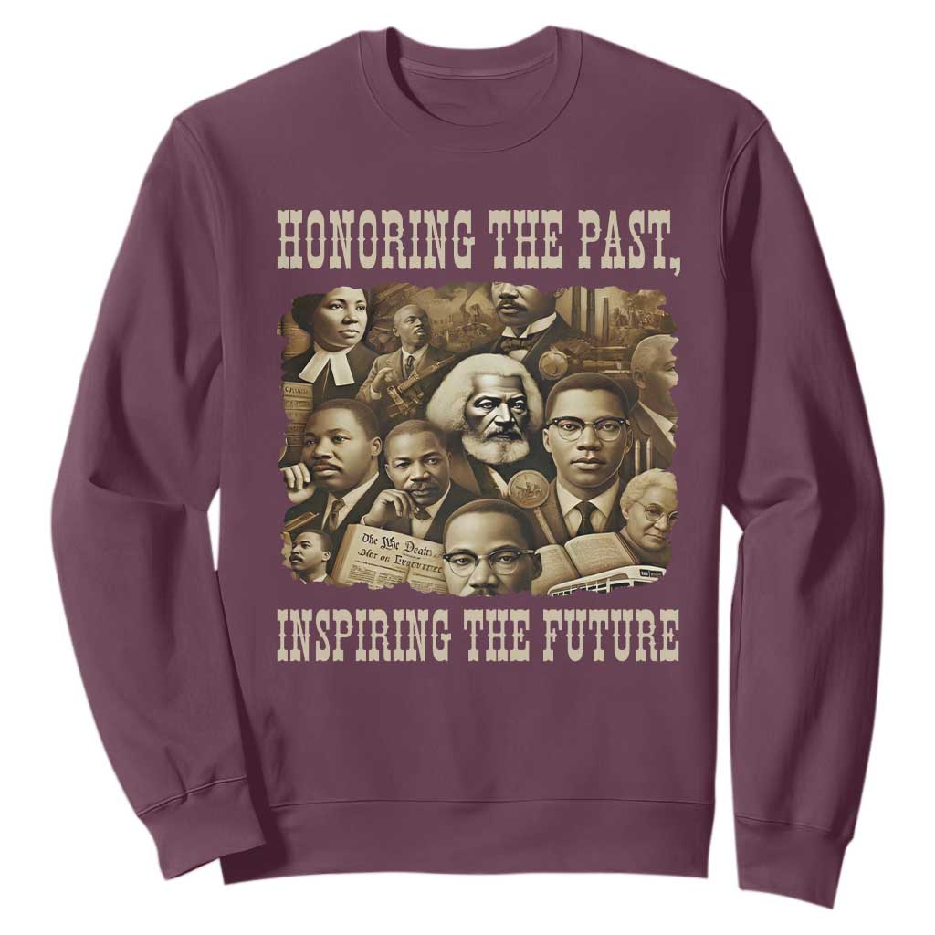 Honoring The Past Inspiring The Future Sweatshirt Black History Month - African Pride