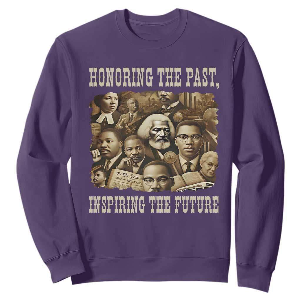 Honoring The Past Inspiring The Future Sweatshirt Black History Month - African Pride