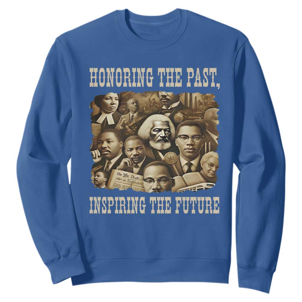 Honoring The Past Inspiring The Future Sweatshirt Black History Month - African Pride