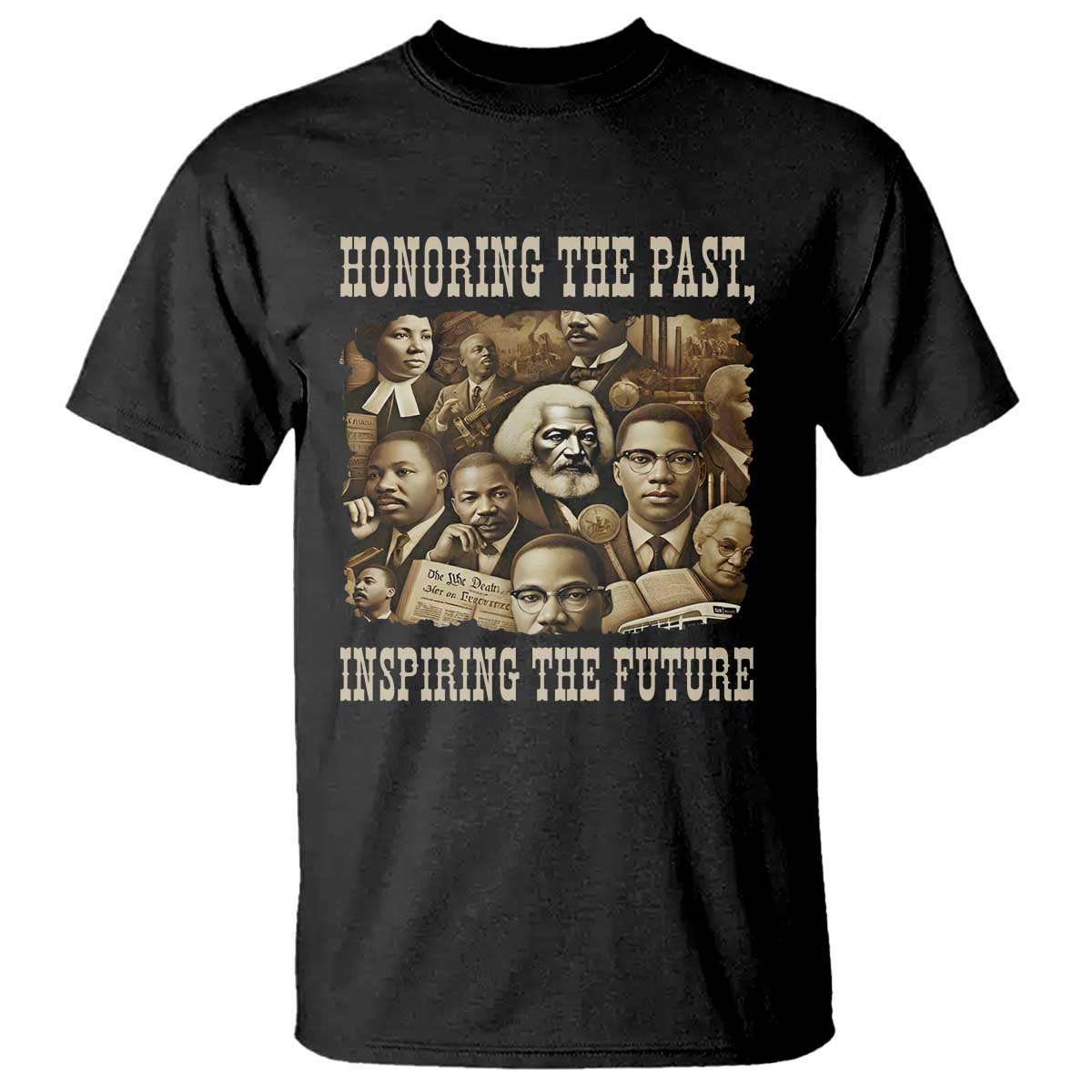 Honoring The Past Inspiring The Future T Shirt Black History Month - African Pride