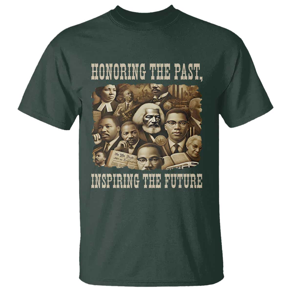Honoring The Past Inspiring The Future T Shirt Black History Month - African Pride