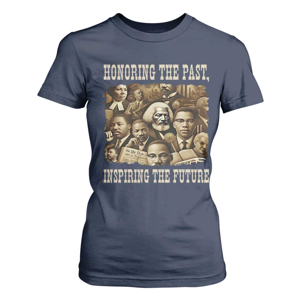 Honoring The Past Inspiring The Future T Shirt For Women Black History Month - African Pride