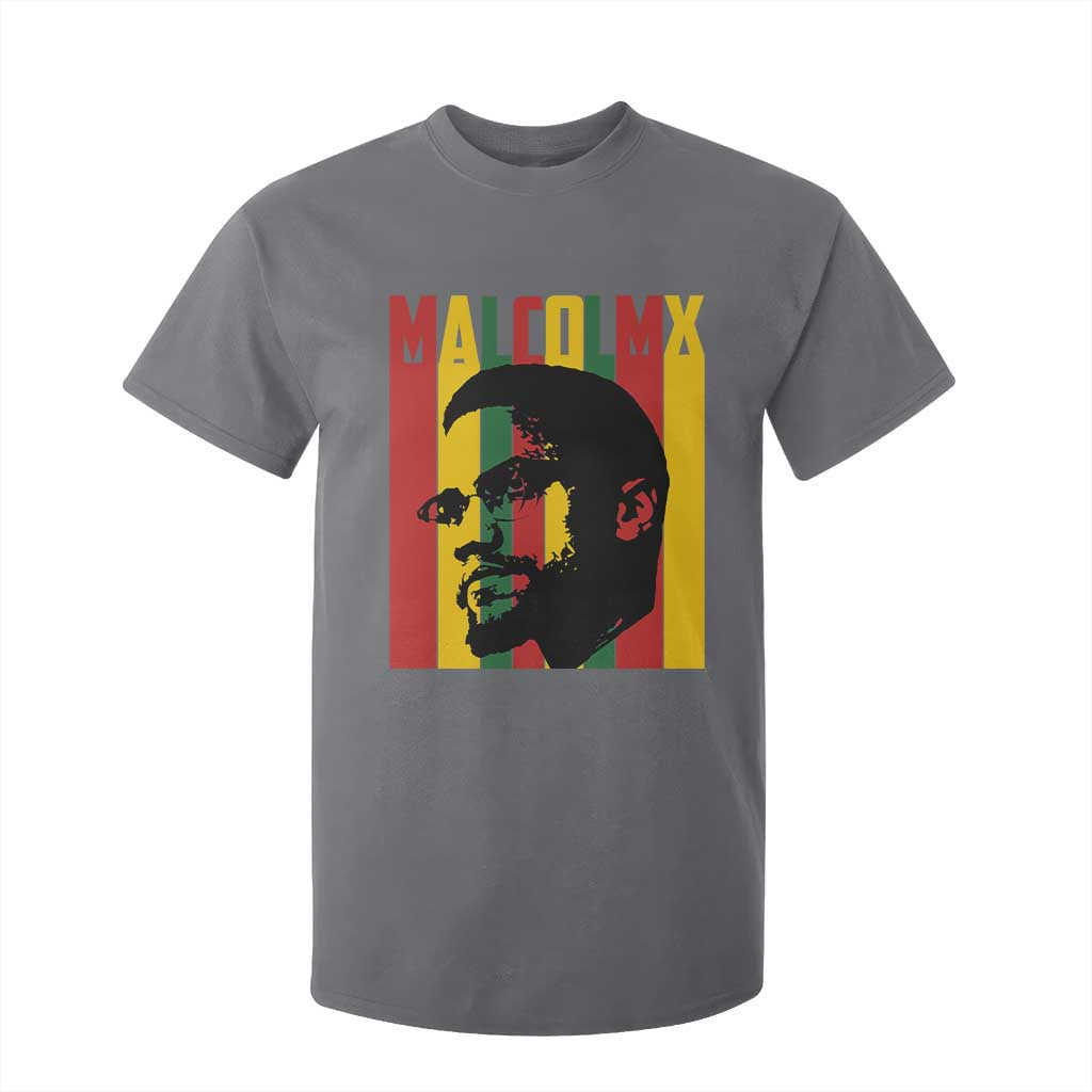 Malcolm X T Shirt For Kid Pan African Flag Black History - African Pride