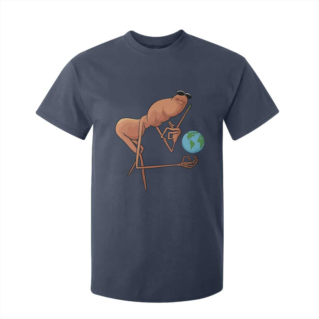 Happy Earth Day T Shirt For Kid Funny Marcus The Worm Eco Friendly