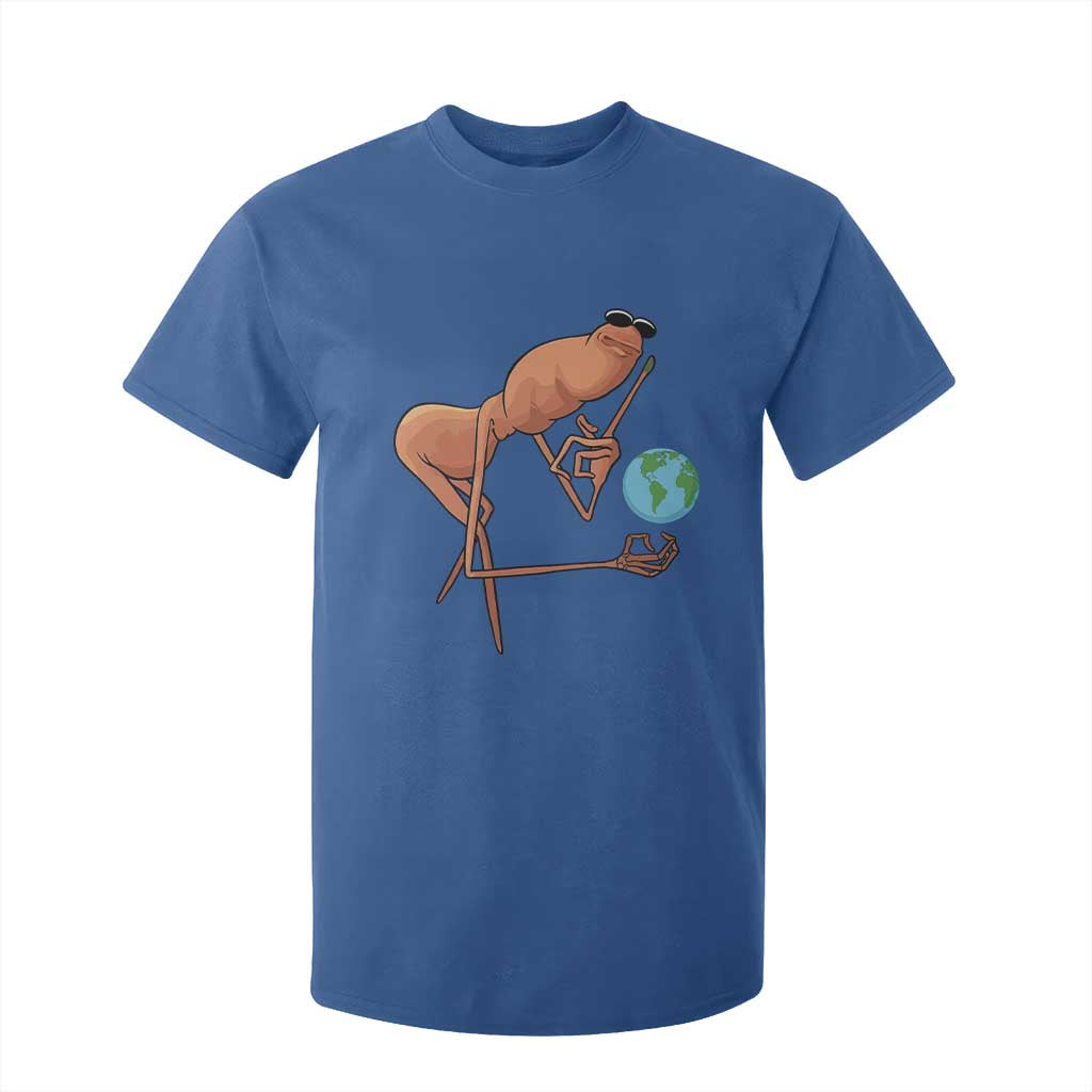Happy Earth Day T Shirt For Kid Funny Marcus The Worm Eco Friendly