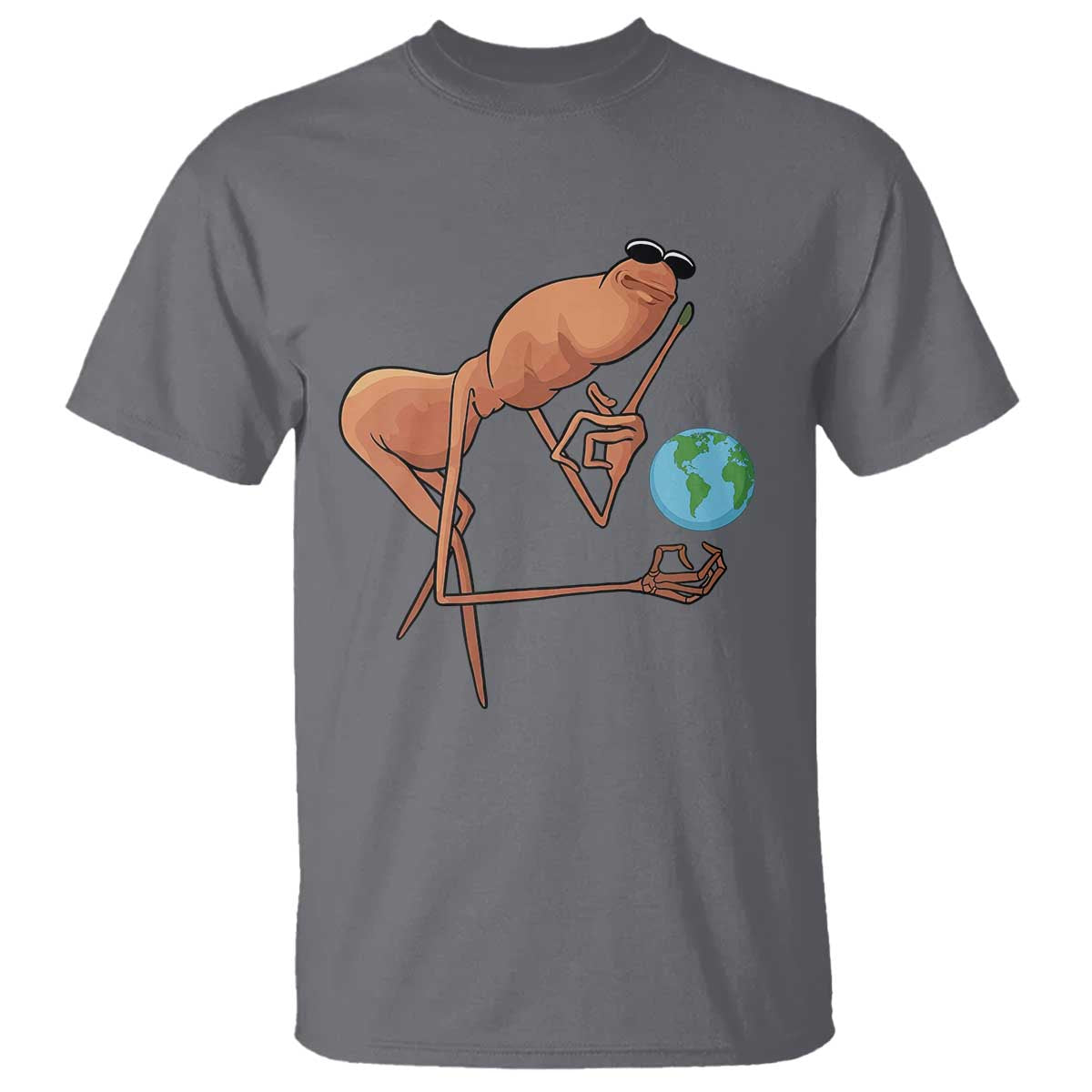 Happy Earth Day T Shirt Funny Marcus The Worm Eco Friendly