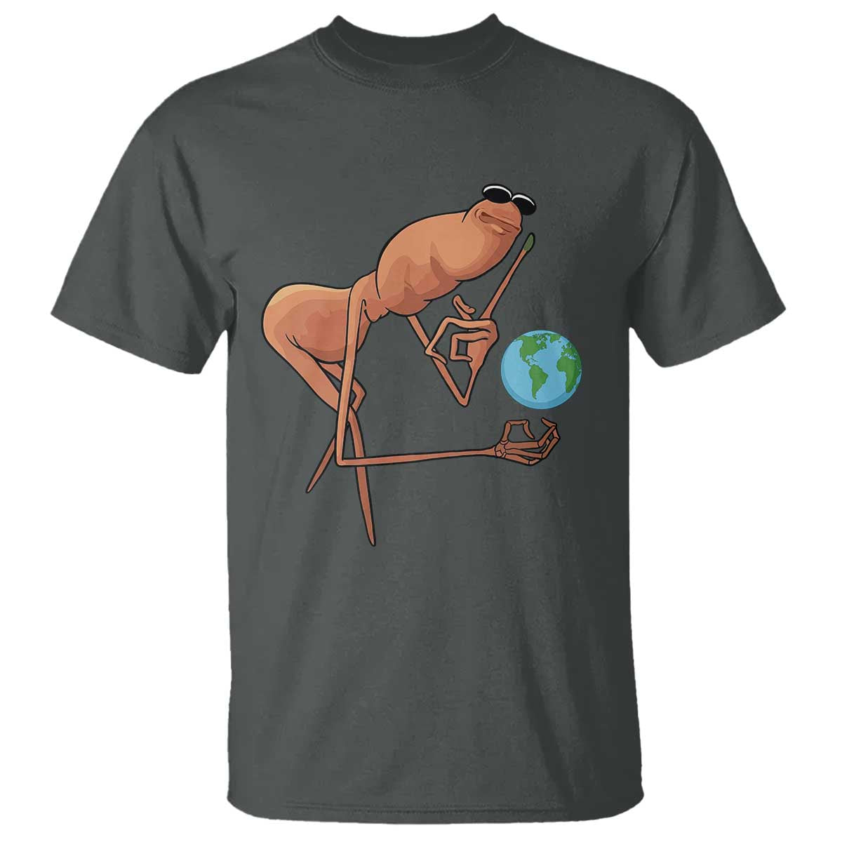 Happy Earth Day T Shirt Funny Marcus The Worm Eco Friendly