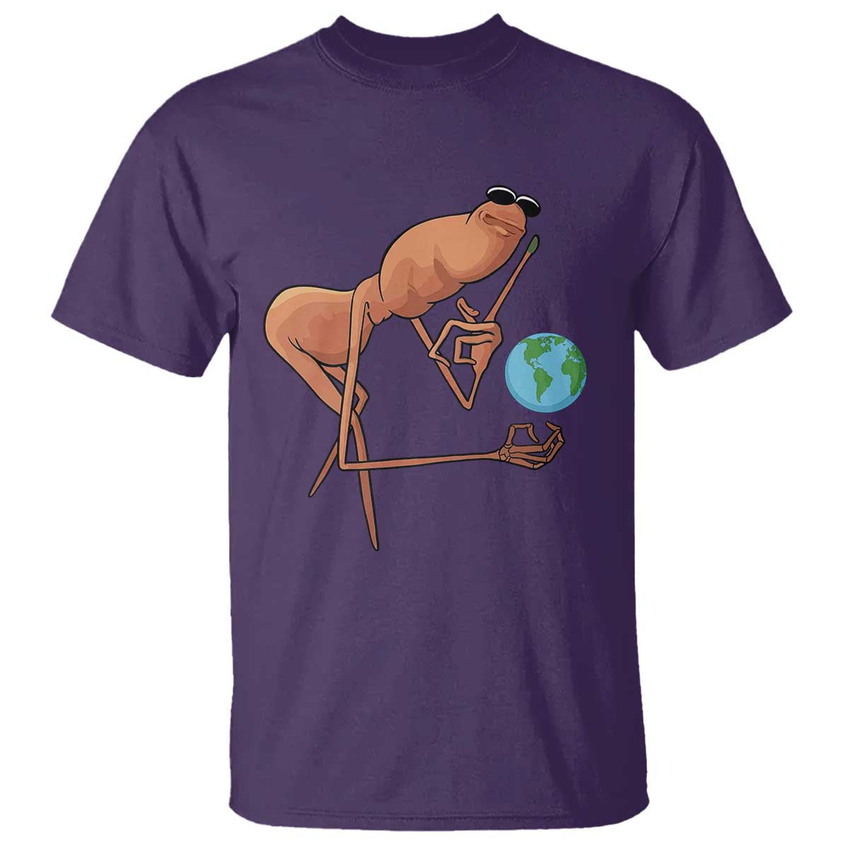 Happy Earth Day T Shirt Funny Marcus The Worm Eco Friendly