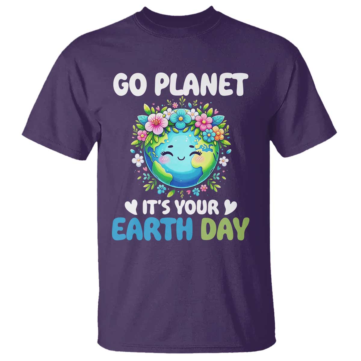 Go Planet It's Your Earth Day T Shirt Funny Sarcastic Nature Lover