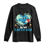 Go Planet It's Your Earth Day Long Sleeve Shirt Cute Nature Lover Heart Earth