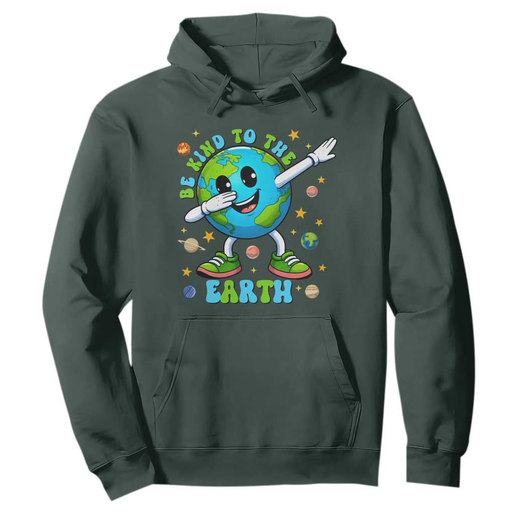 Be Kind To The Earth Hoodie Cute Environmental Awareness Earth Day