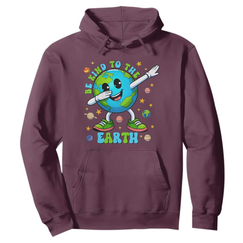 Be Kind To The Earth Hoodie Cute Environmental Awareness Earth Day