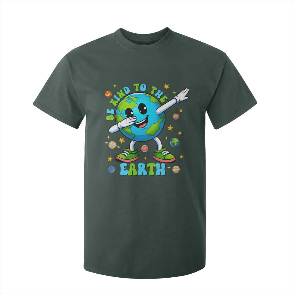 Be Kind To The Earth T Shirt For Kid Cute Environmental Awareness Earth Day