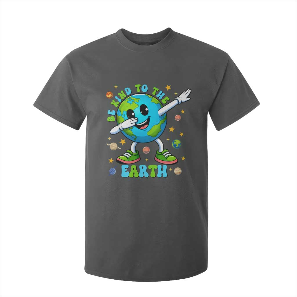 Be Kind To The Earth T Shirt For Kid Cute Environmental Awareness Earth Day