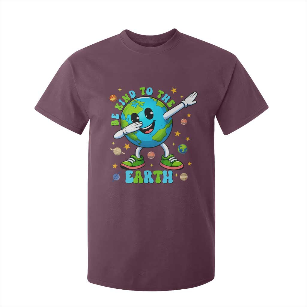 Be Kind To The Earth T Shirt For Kid Cute Environmental Awareness Earth Day