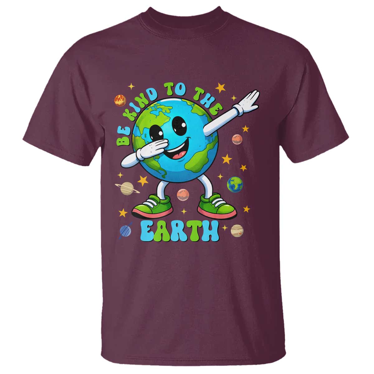Be Kind To The Earth T Shirt Cute Environmental Awareness Earth Day