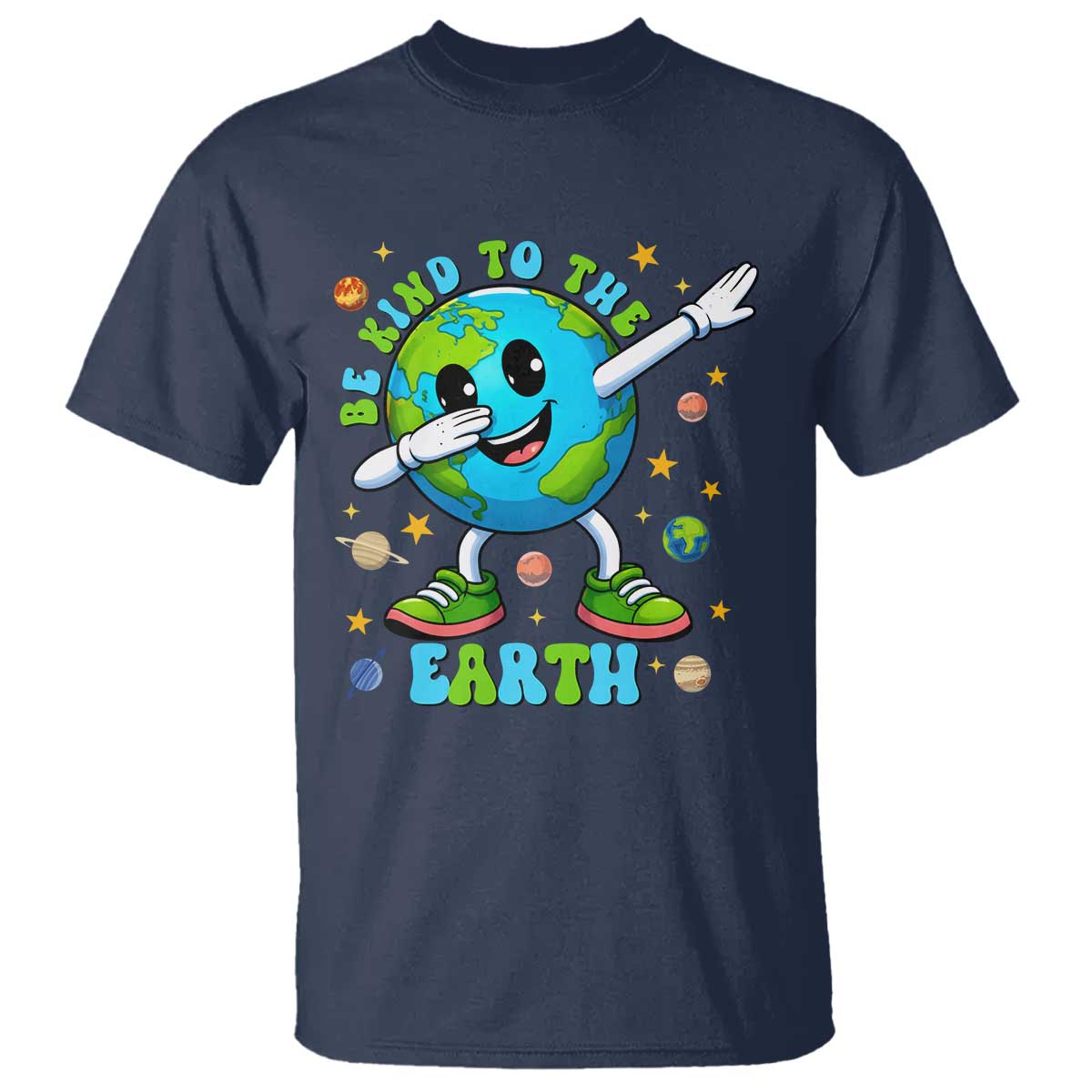 Be Kind To The Earth T Shirt Cute Environmental Awareness Earth Day