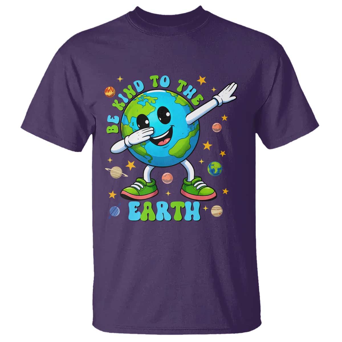 Be Kind To The Earth T Shirt Cute Environmental Awareness Earth Day