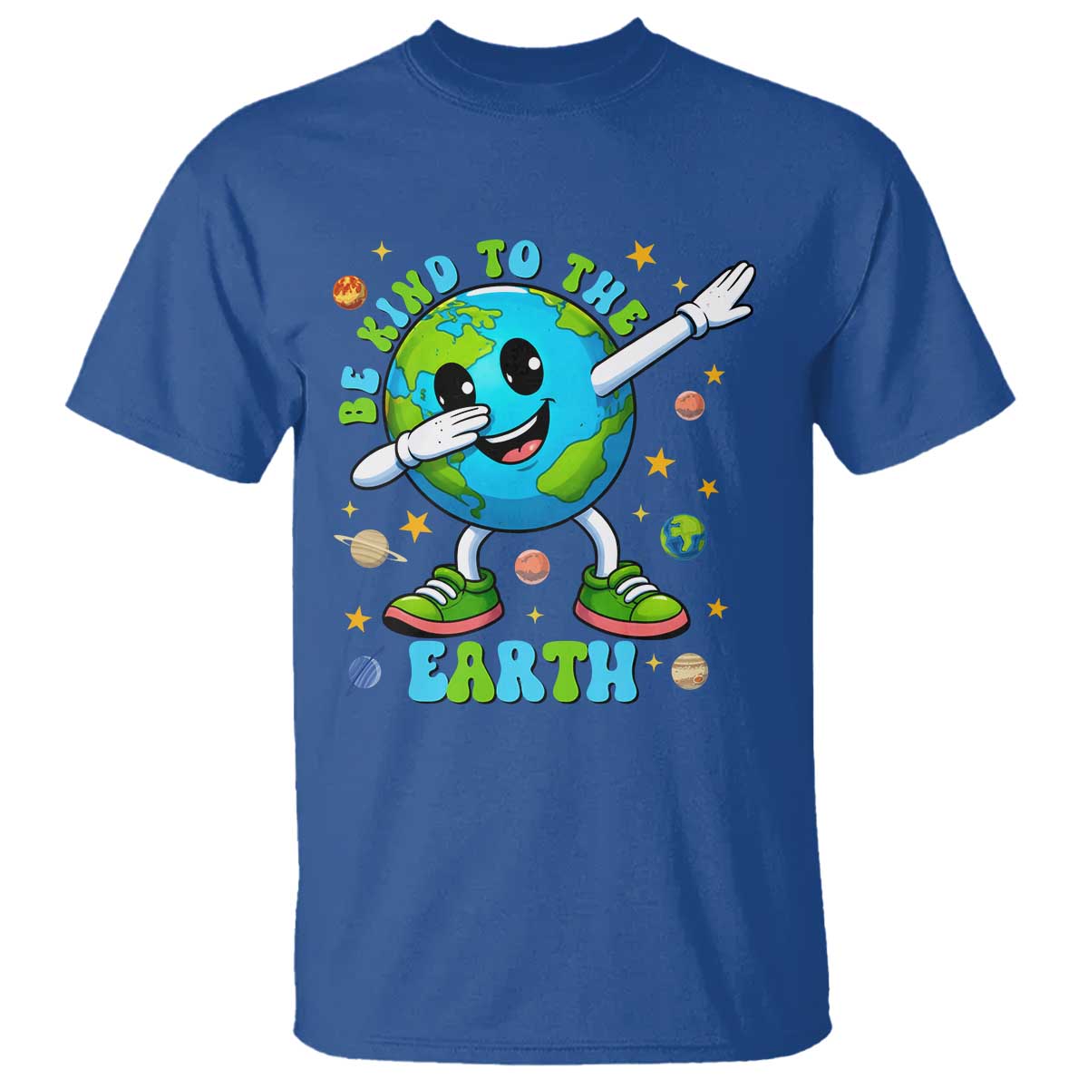 Be Kind To The Earth T Shirt Cute Environmental Awareness Earth Day